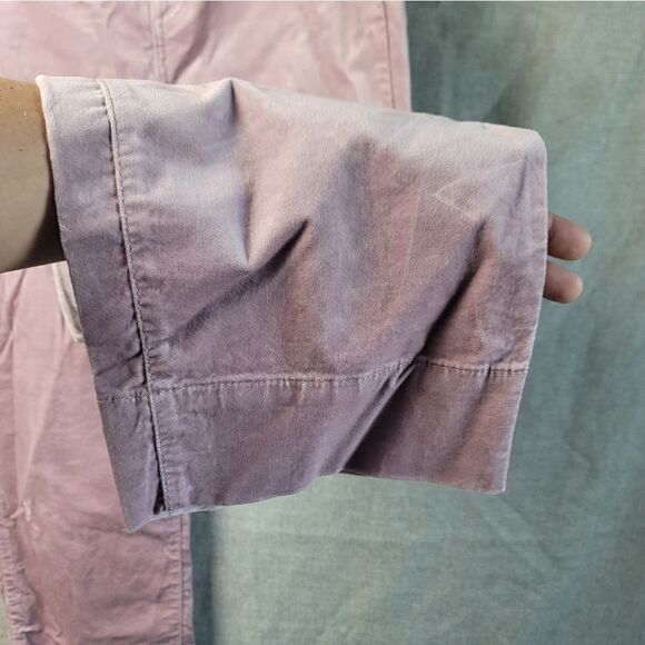 LOFT Velvet Cropped Pants - Picture 3 of 8